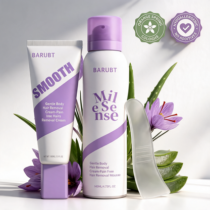 BARUBT - Pureway Pain-Free Hair Removal Mousse for Sensitive Skin